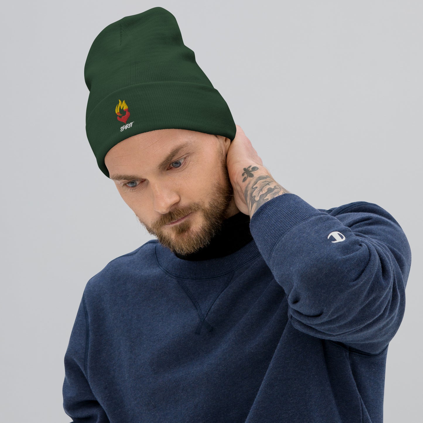 Spirit Embroidered Beanie