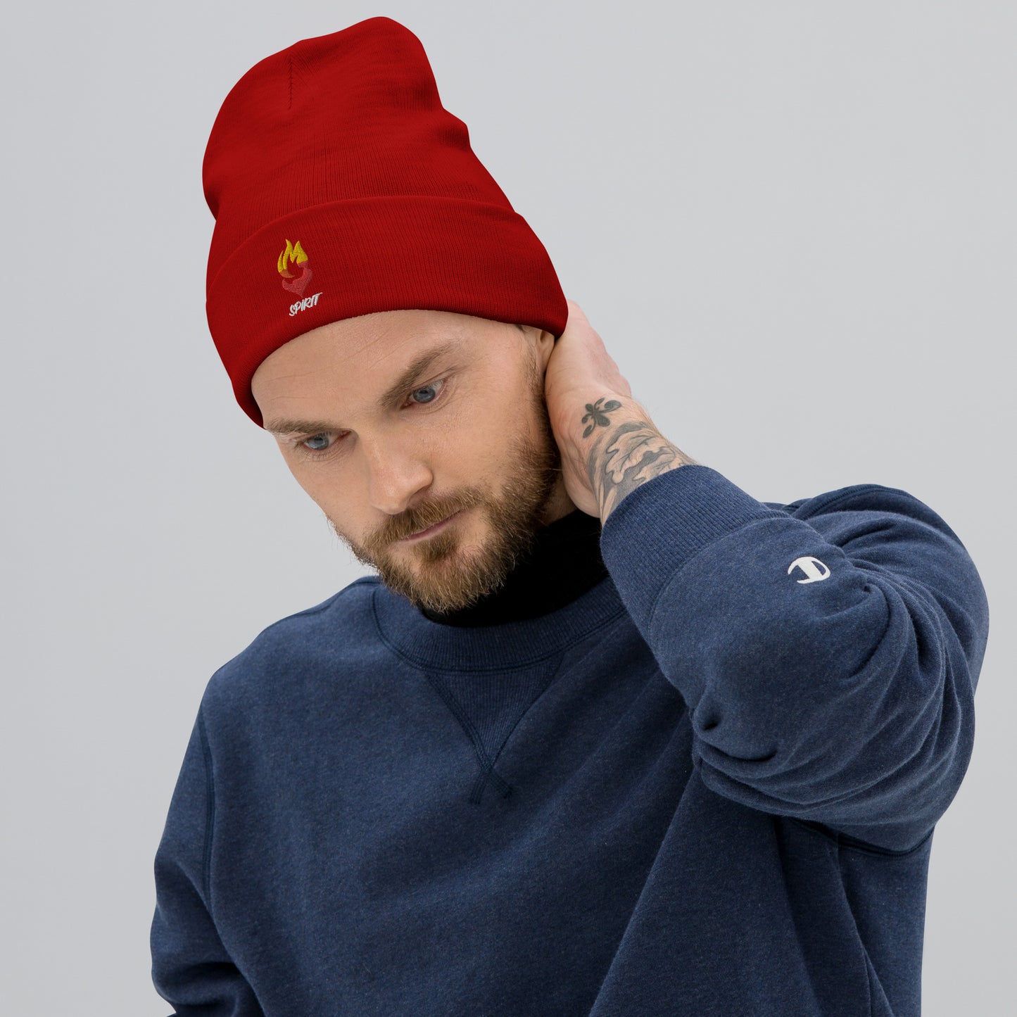 Spirit Embroidered Beanie