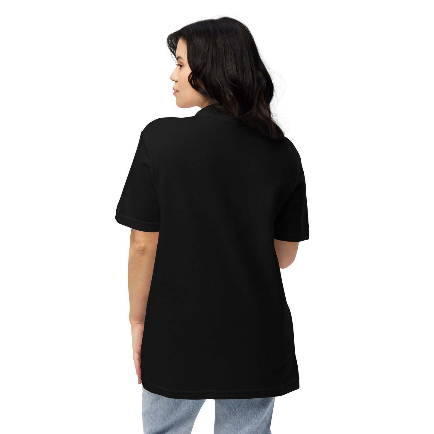 Pique polo shirt